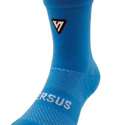Blue Splash Toddler Active Crew Tab Socks