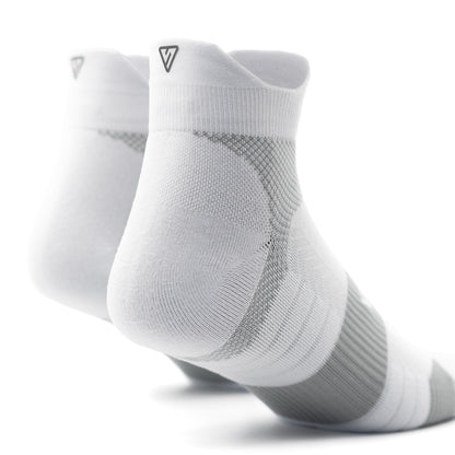 Cloud White Running Ankle Socks