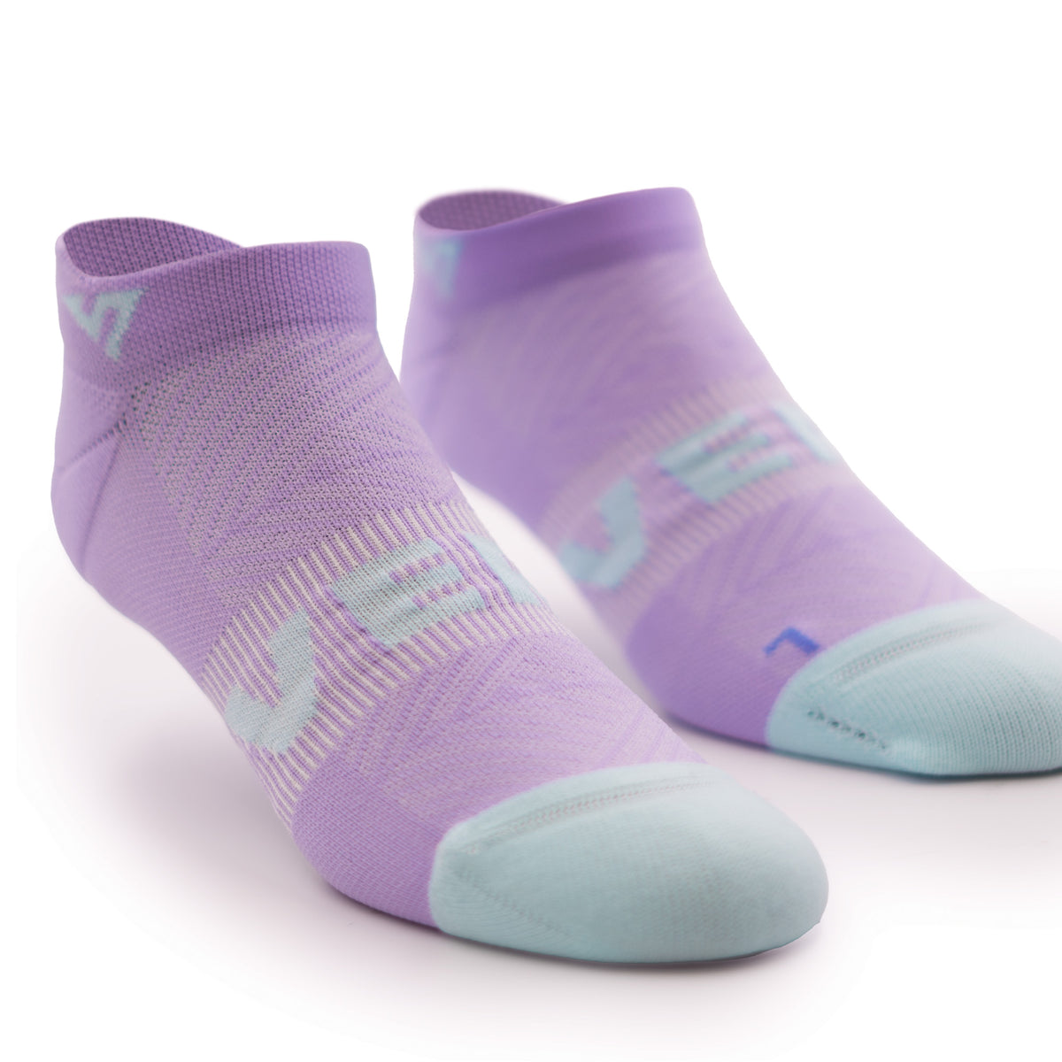 Violet Velocity Trainer Socks