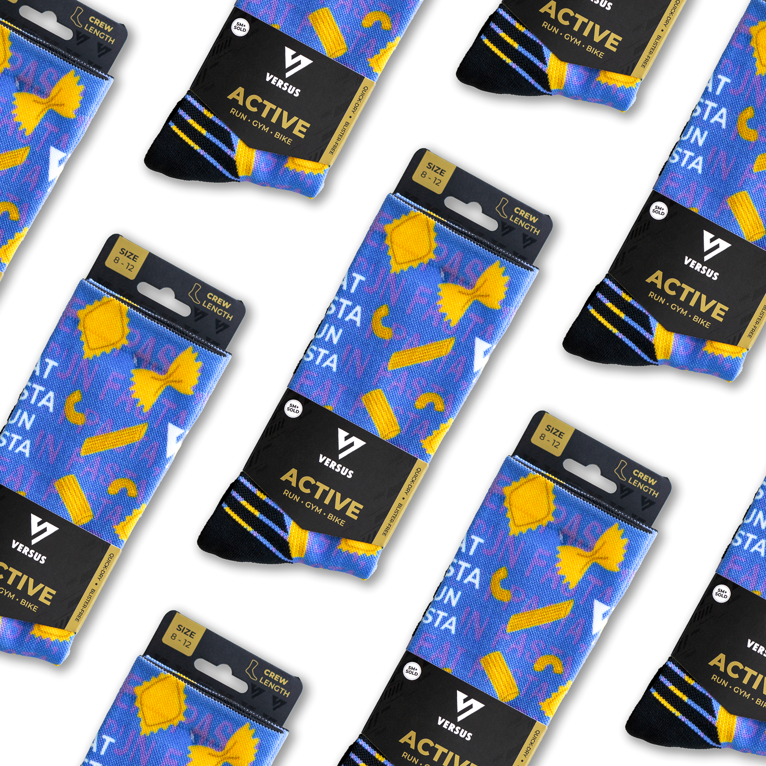 Pasta Active Crew Socks