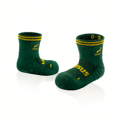 Springboks Anti-Slip Baby Socks