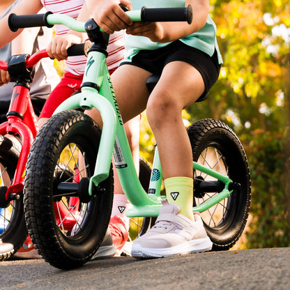 Lime Milkshake Toddler Active Crew Tab Socks