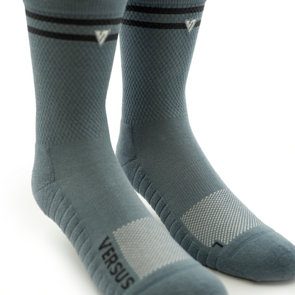 Smokey Blue Lifestyle Crew Socks