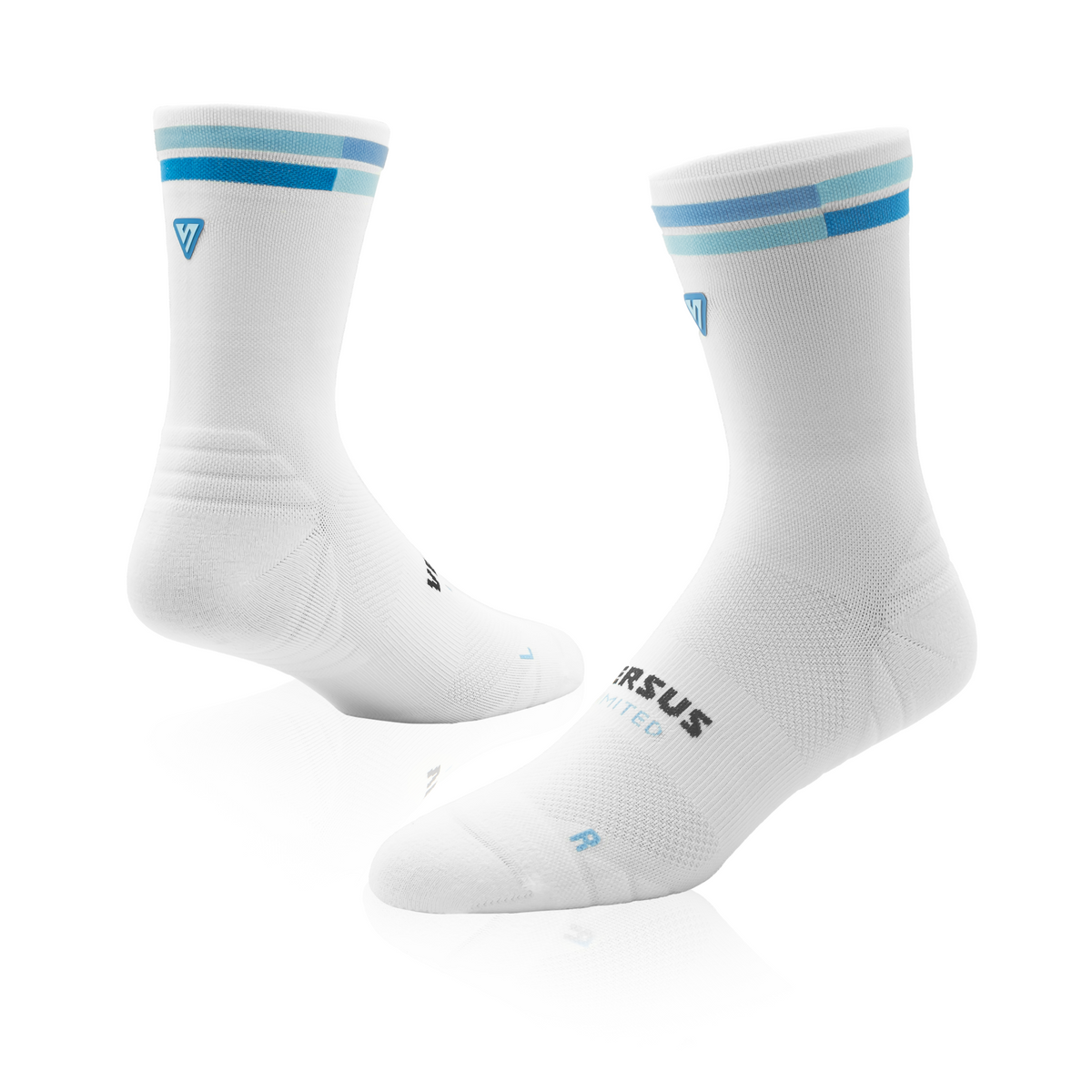 Blue Flux Limited Edition Active Crew Tab Socks