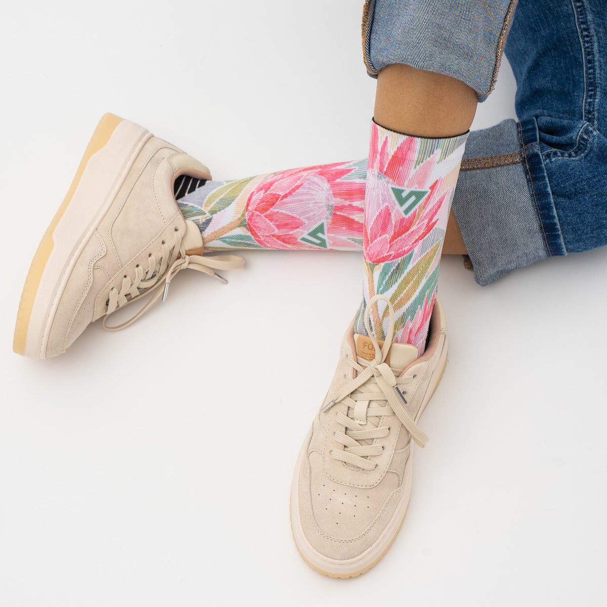 King Protea Active Crew Socks