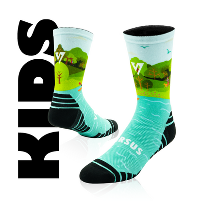 Park Fun KIDS Active Crew Socks