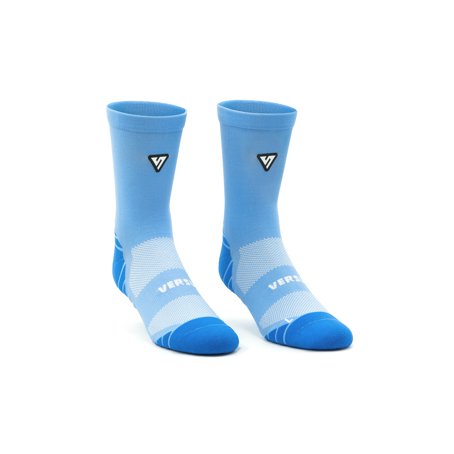 Classic Blue Active Crew Tab Socks
