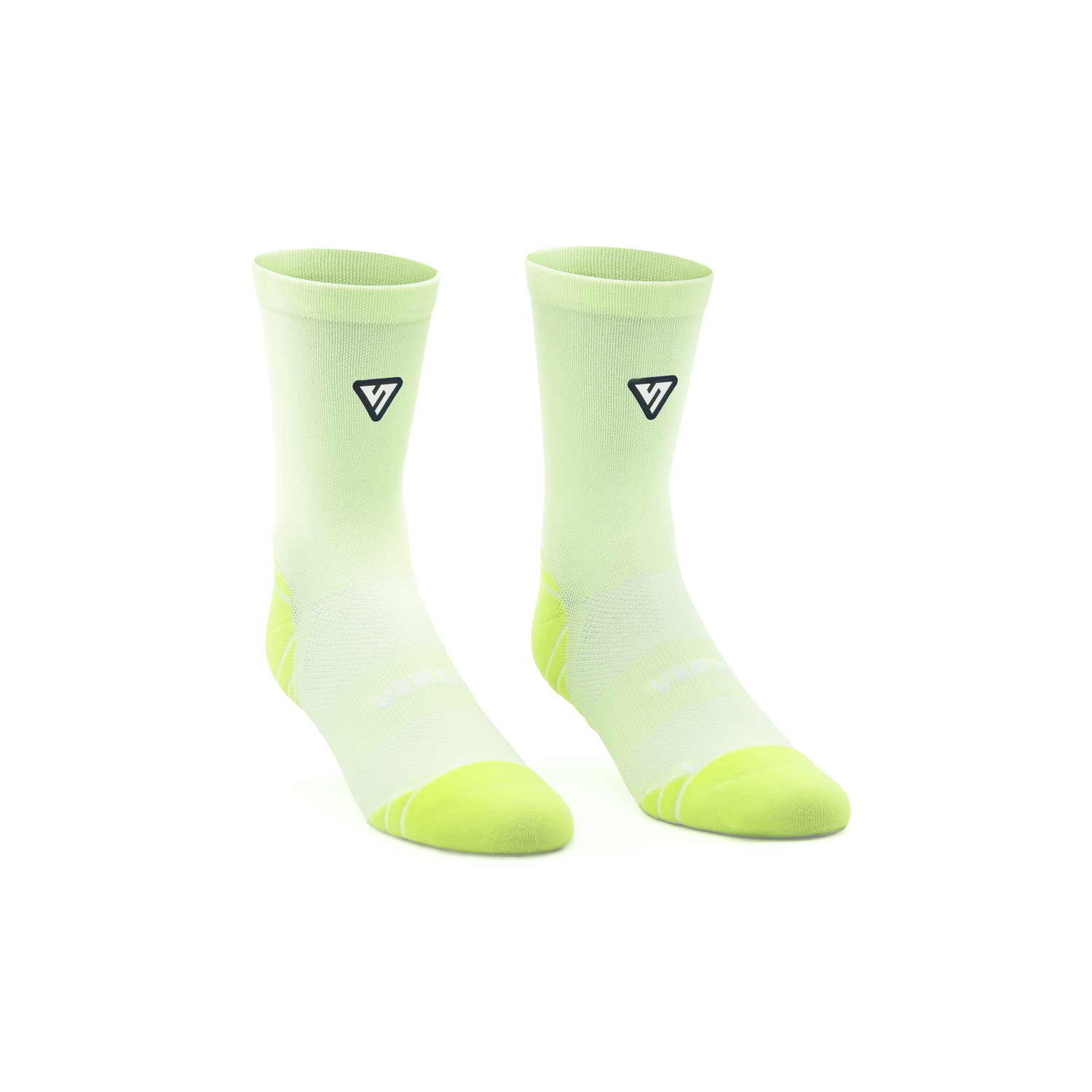 Classic Lime Active Crew Tab Socks
