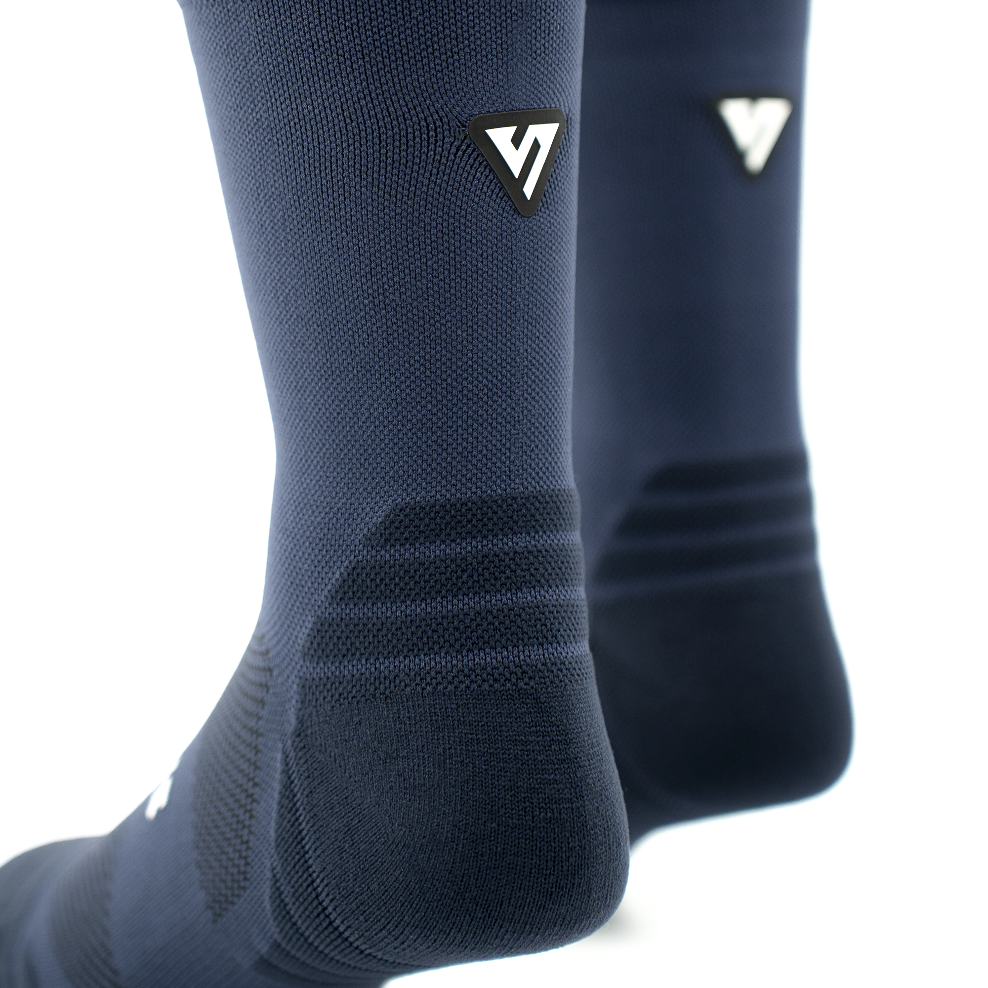 Classic Navy Active Crew Tab Socks