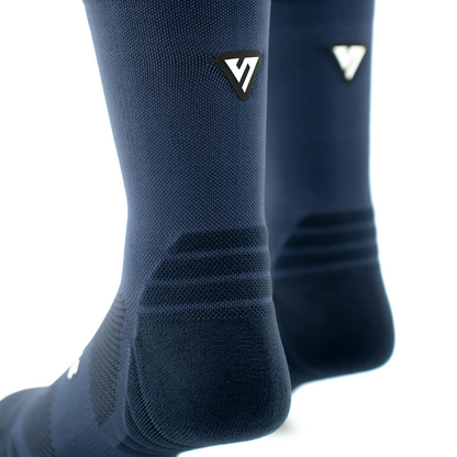 Classic Navy Active Crew Tab Socks