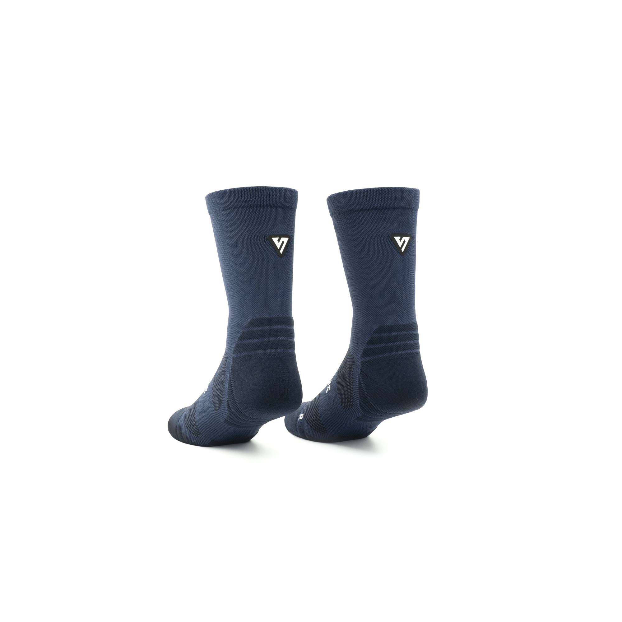 Classic Navy Active Crew Tab Socks