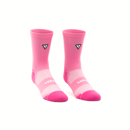 Classic Pink Active Crew Tab Socks
