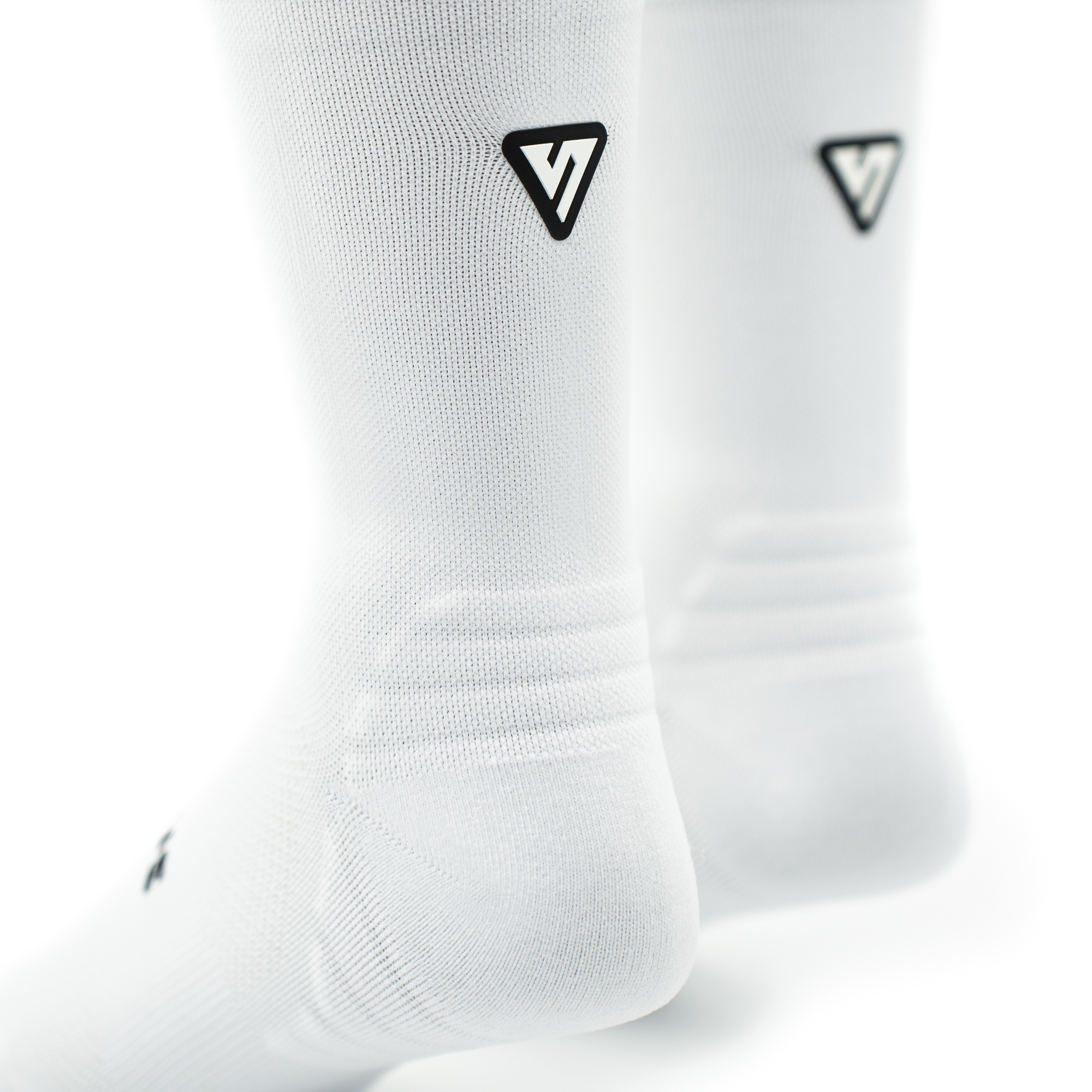 Classic White Active Crew Tab Socks