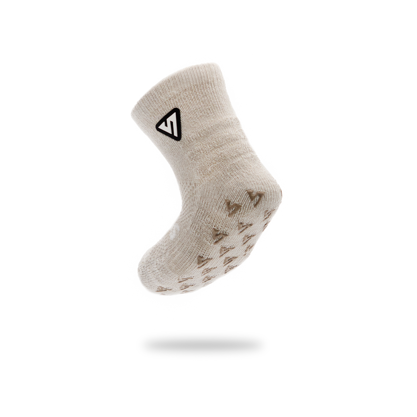 Beige Anti-Slip Baby Socks