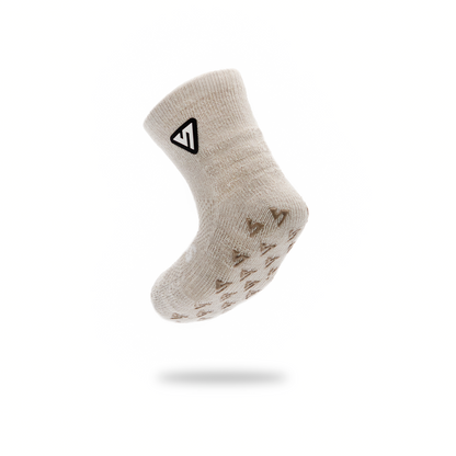 Beige Anti-Slip Baby Socks