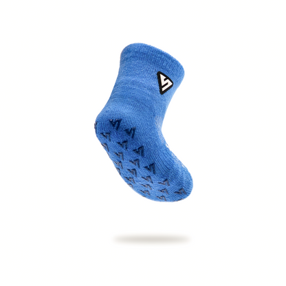 Pastel Blue Anti-Slip Baby Socks
