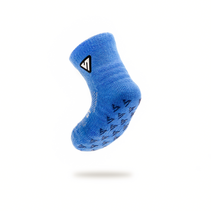 Pastel Blue Anti-Slip Baby Socks