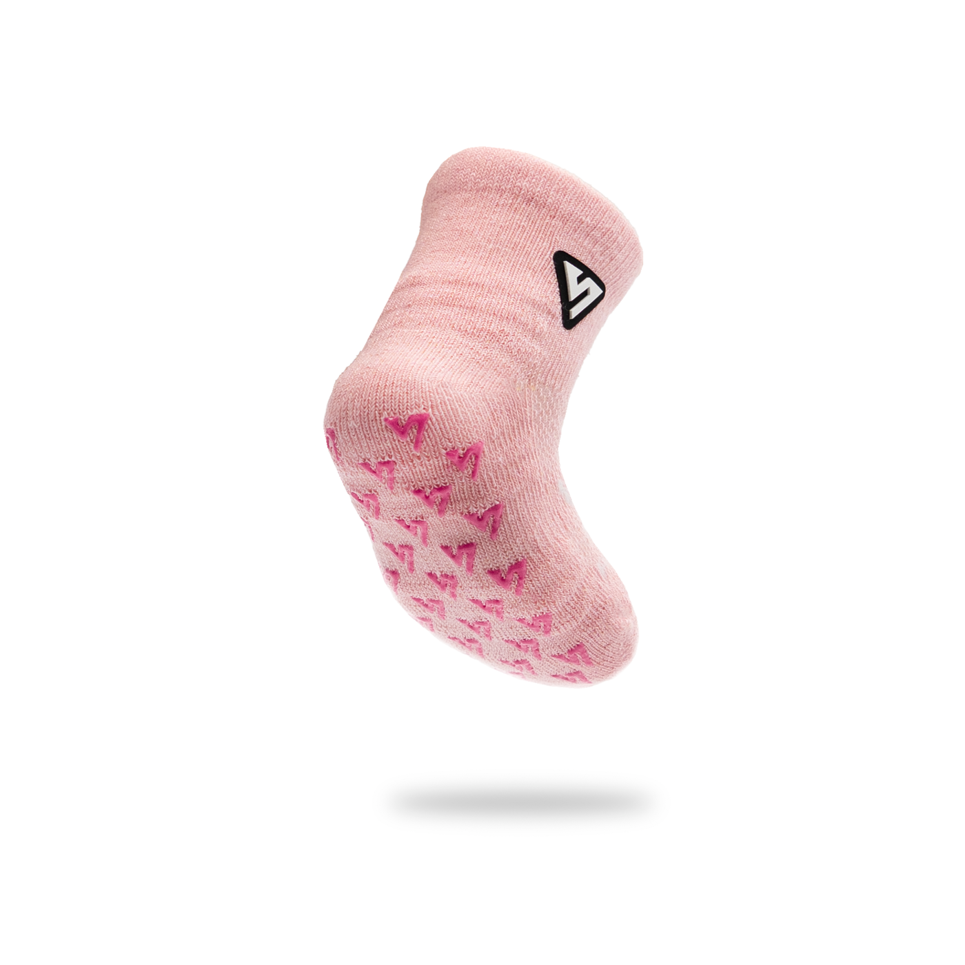 Pastel Pink Anti-Slip Baby Socks