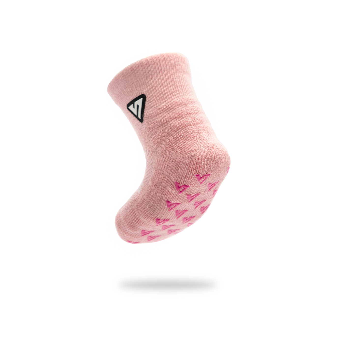 Pastel Pink Anti-Slip Baby Socks