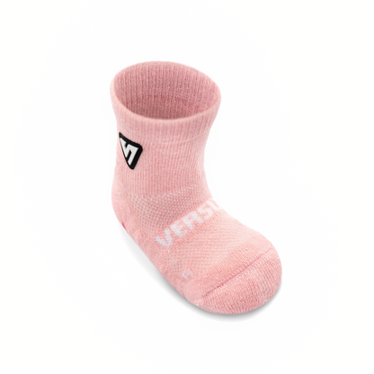 Pastel Pink Anti-Slip Baby Socks