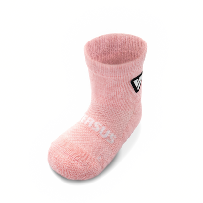 Pastel Pink Anti-Slip Baby Socks