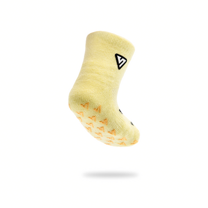Pastel Yellow Anti-Slip Baby Socks