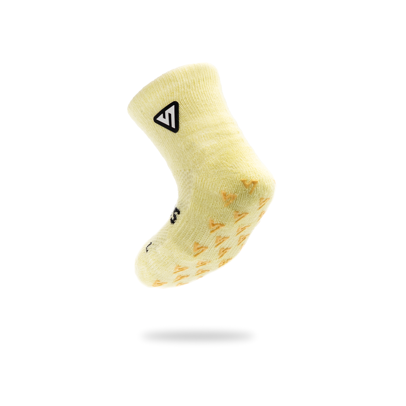 Pastel Yellow Anti-Slip Baby Socks