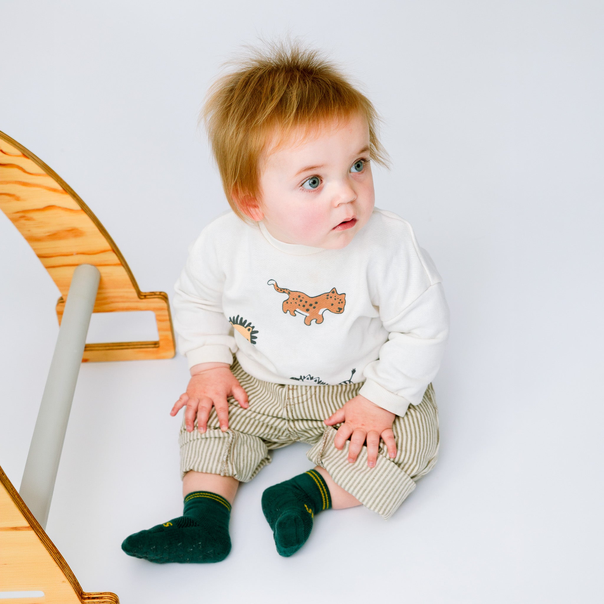 Springboks Anti-Slip Baby Socks