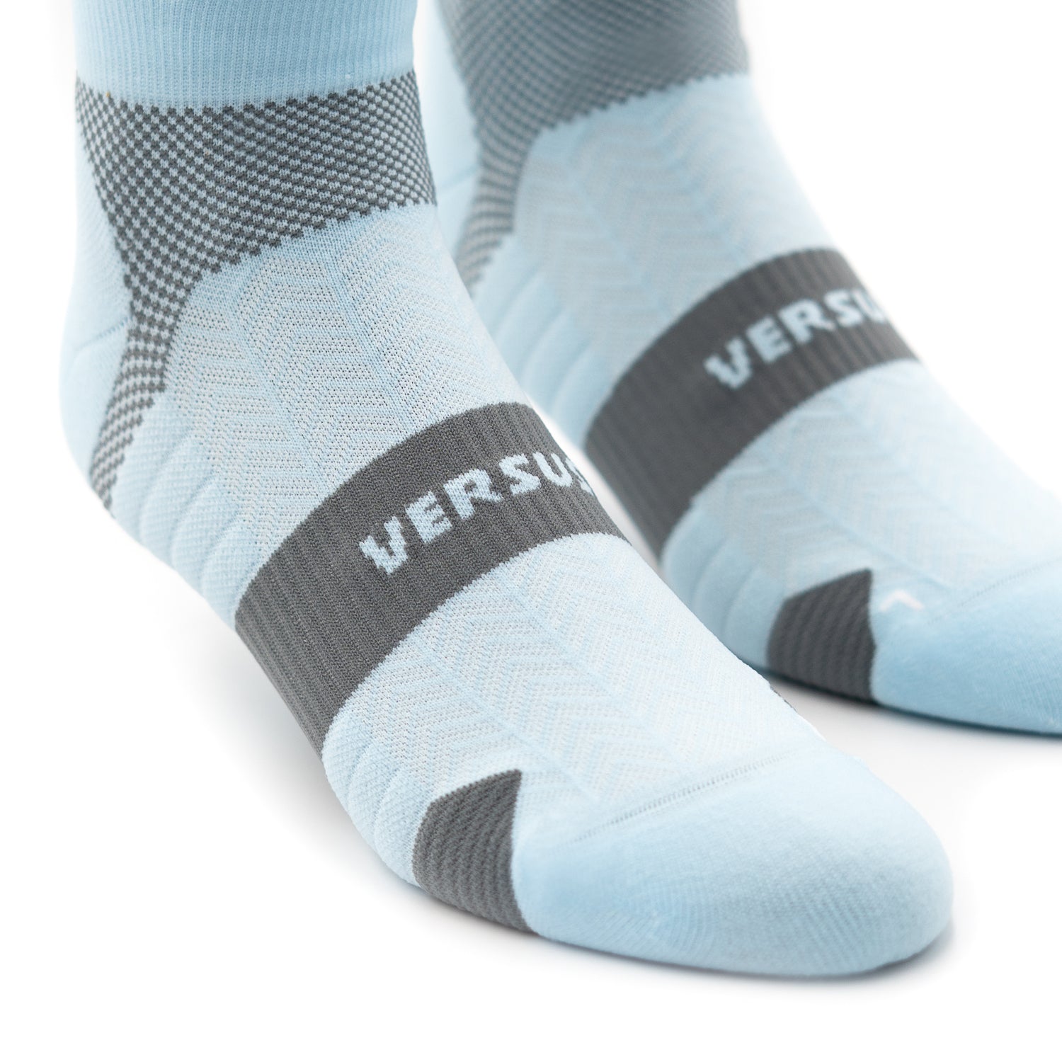 Breeze Blue Running Ankle Socks Bundle (4 Pack)
