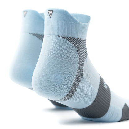 Breeze Blue Running Ankle Socks Bundle (4 Pack)