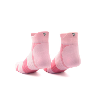 Candy Pink Running Ankle Socks Bundle (4 Pack)