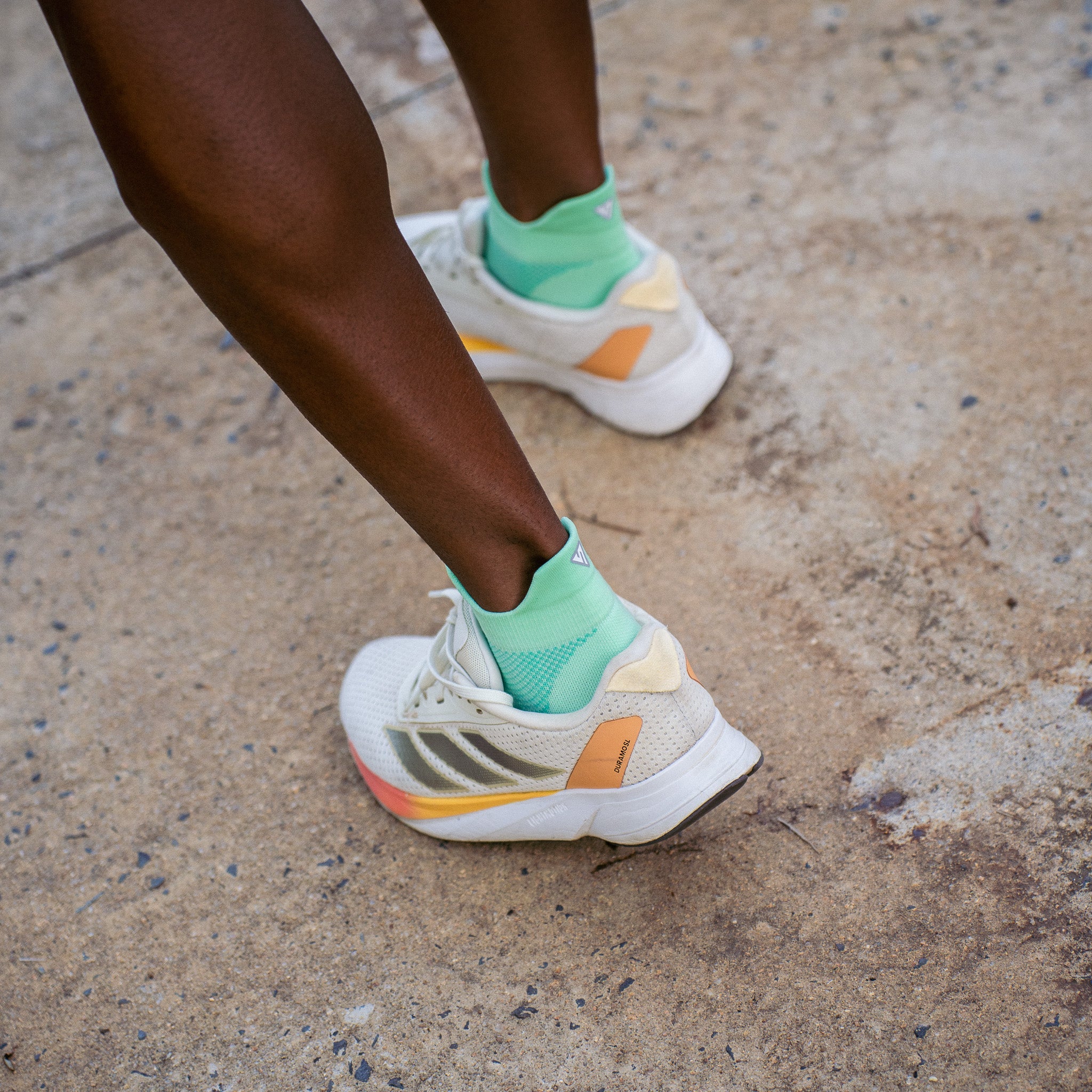 Mint Leaf Running Ankle Socks Bundle (4 Pack)