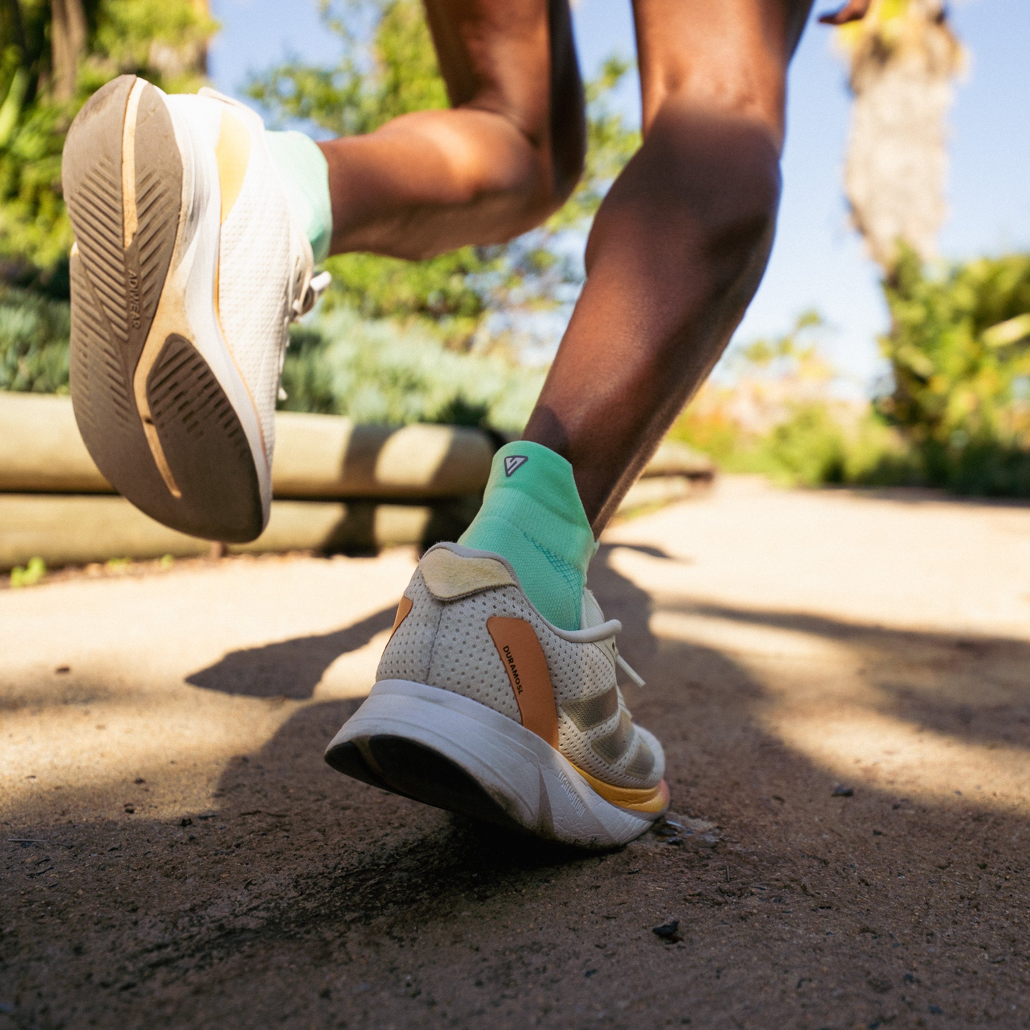 Mint Leaf Running Ankle Socks Bundle (4 Pack)