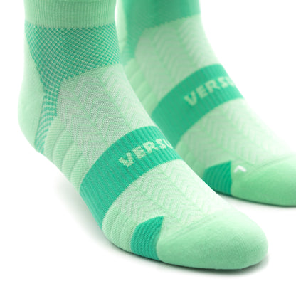 Mint Leaf Running Ankle Socks Bundle (4 Pack)