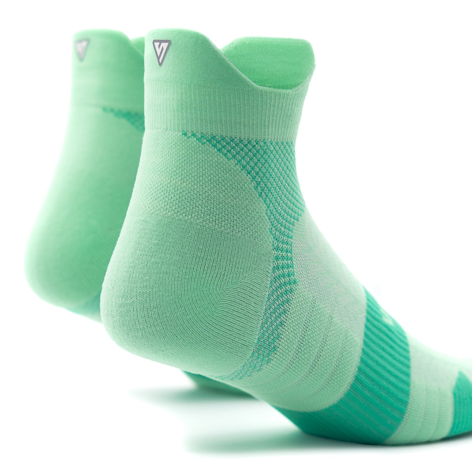 Mint Leaf Running Ankle Socks Bundle (4 Pack)