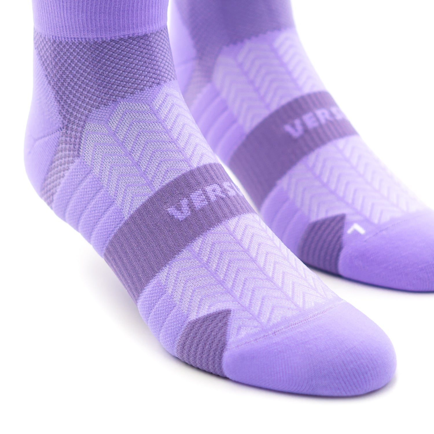 Purple Bloom Running Ankle Socks Bundle (4 Pack)