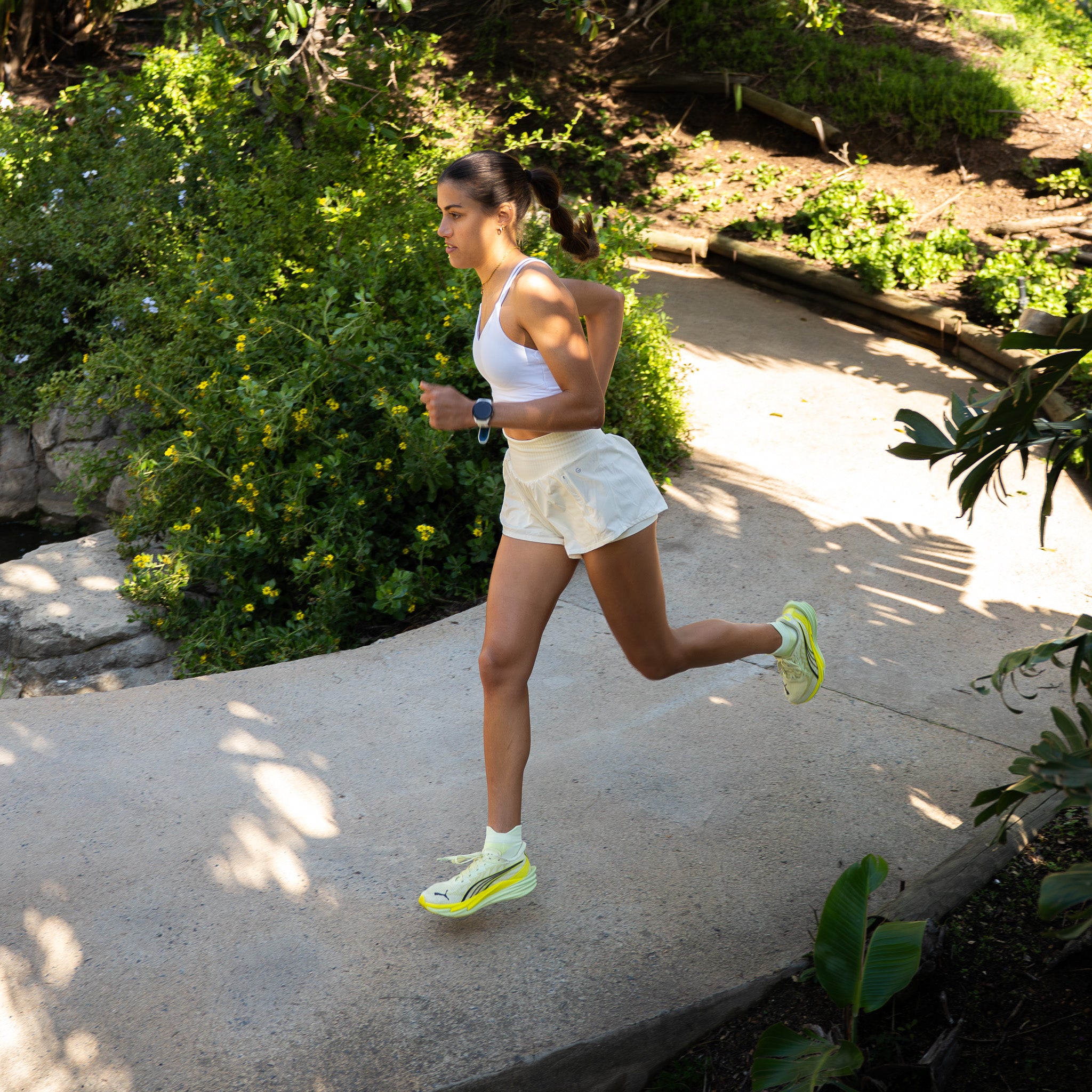 Sunny Lime Running Ankle Socks Bundle (4 Pack)