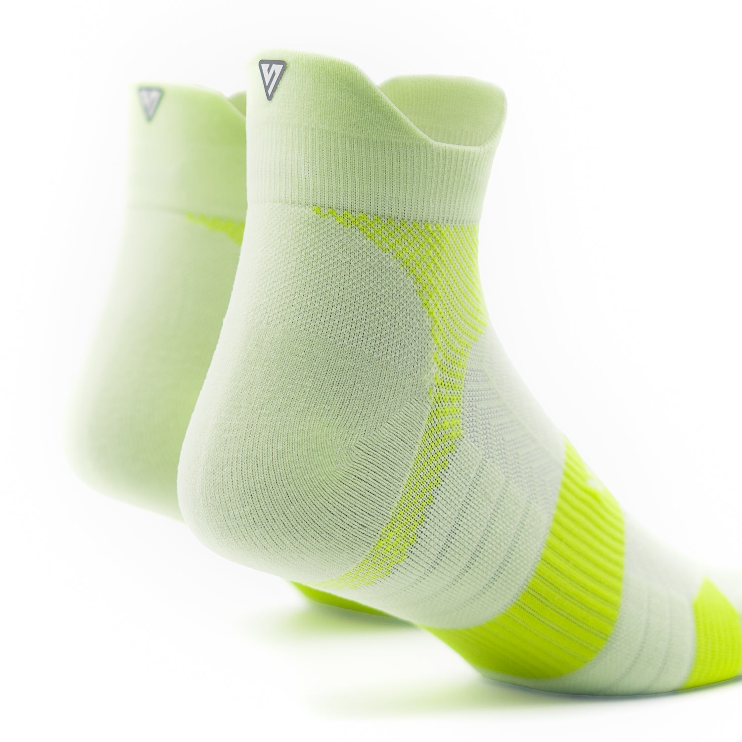 Sunny Lime Running Ankle Socks Bundle (4 Pack)