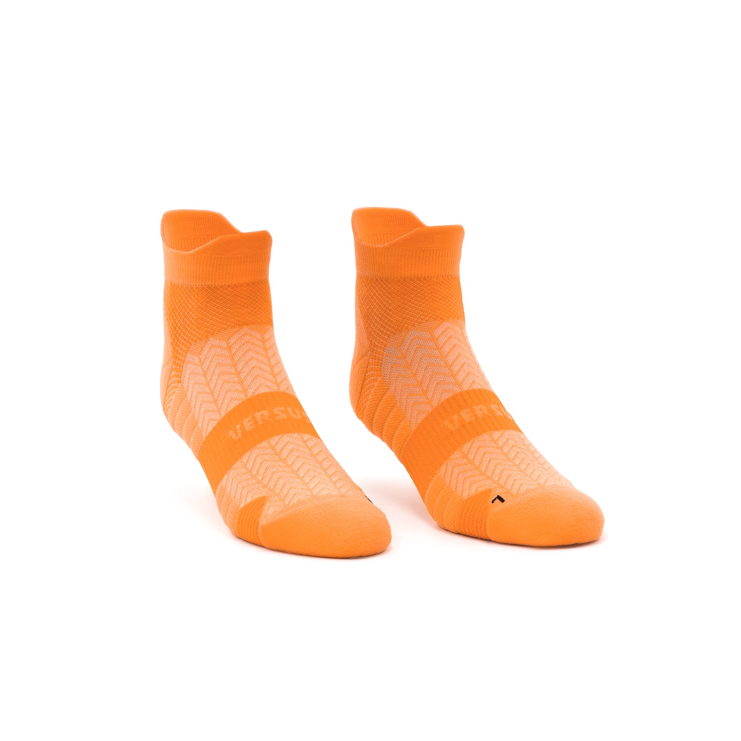 Tangerine Glow Running Ankle Socks Bundle (4 Pack)