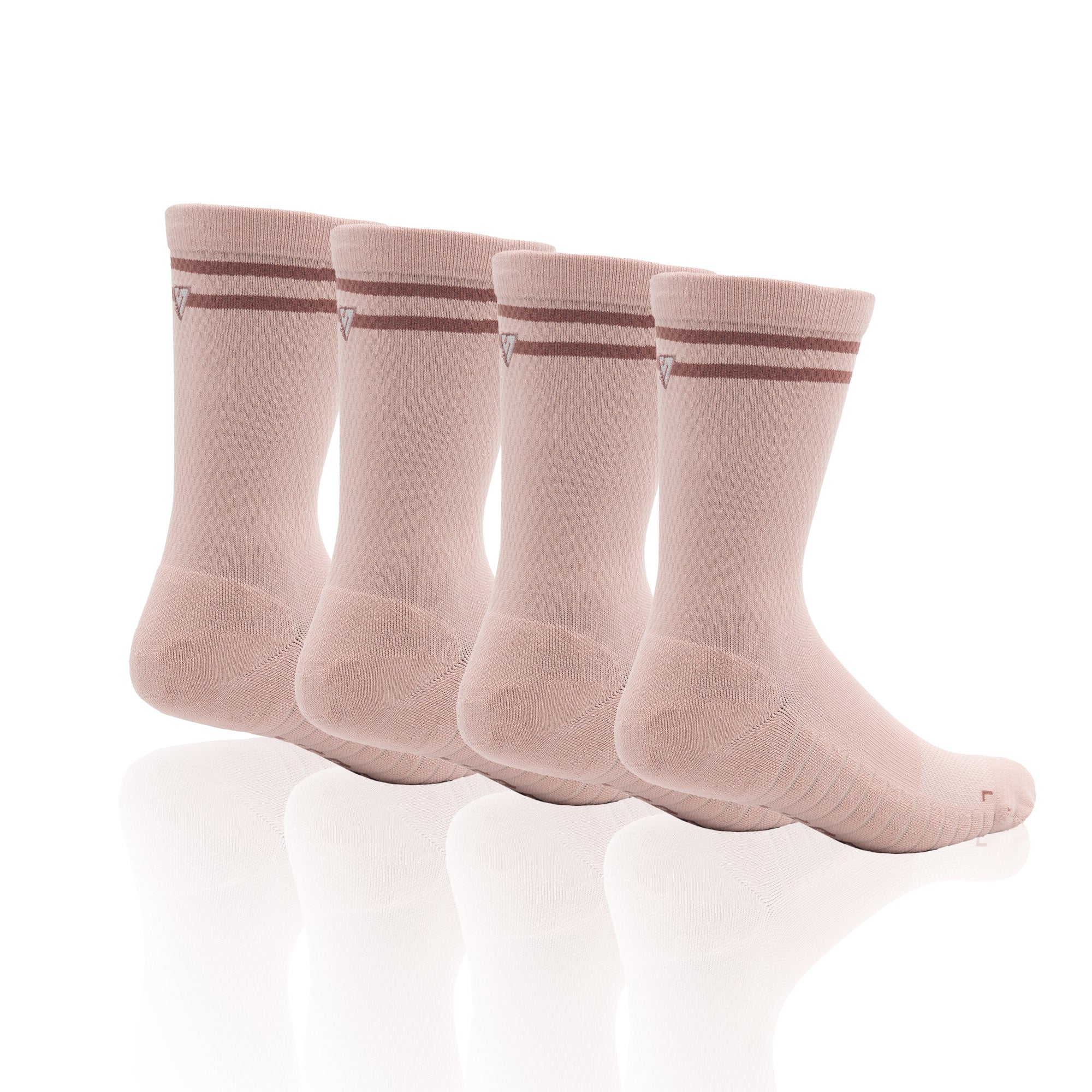 Rose Lifestyle Crew Socks Bundle (4 Pack)