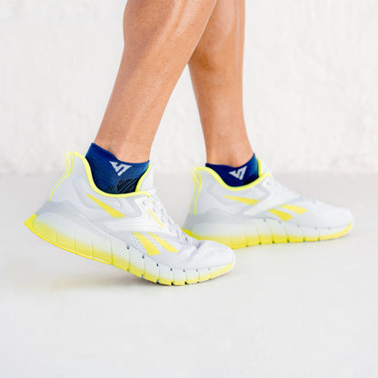 Blue Velocity Trainer Socks