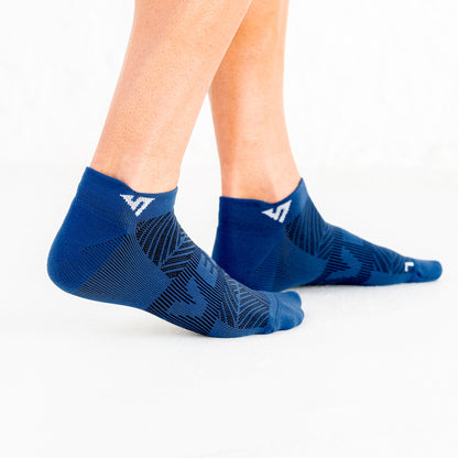 Blue Velocity Trainer Socks