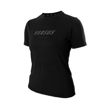 Versus Black Team Collection Running Shirt Womens 2.0
