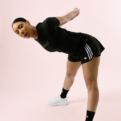 Versus Black Team Collection Running Shirt Womens 2.0