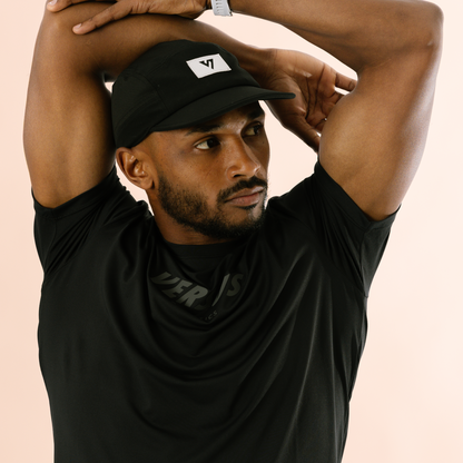 Versus Black Team Collection Running Shirt Mens 2.0