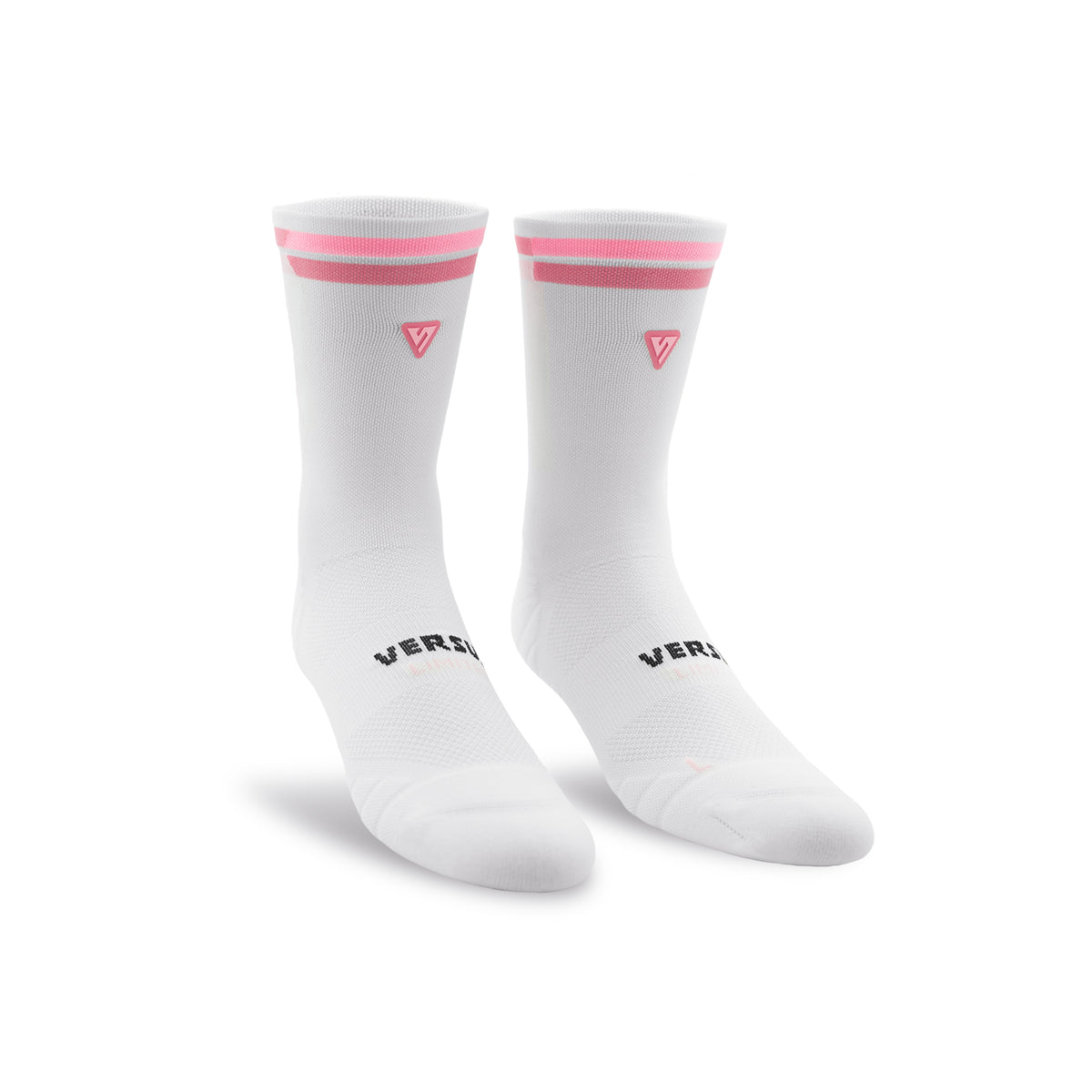 Pink Flux Limited Edition Active Crew Tab Socks