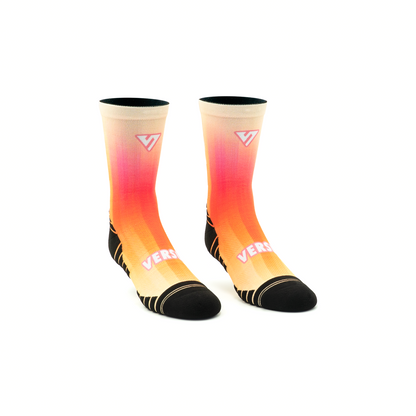 Sunset Sorbet Active Crew Socks