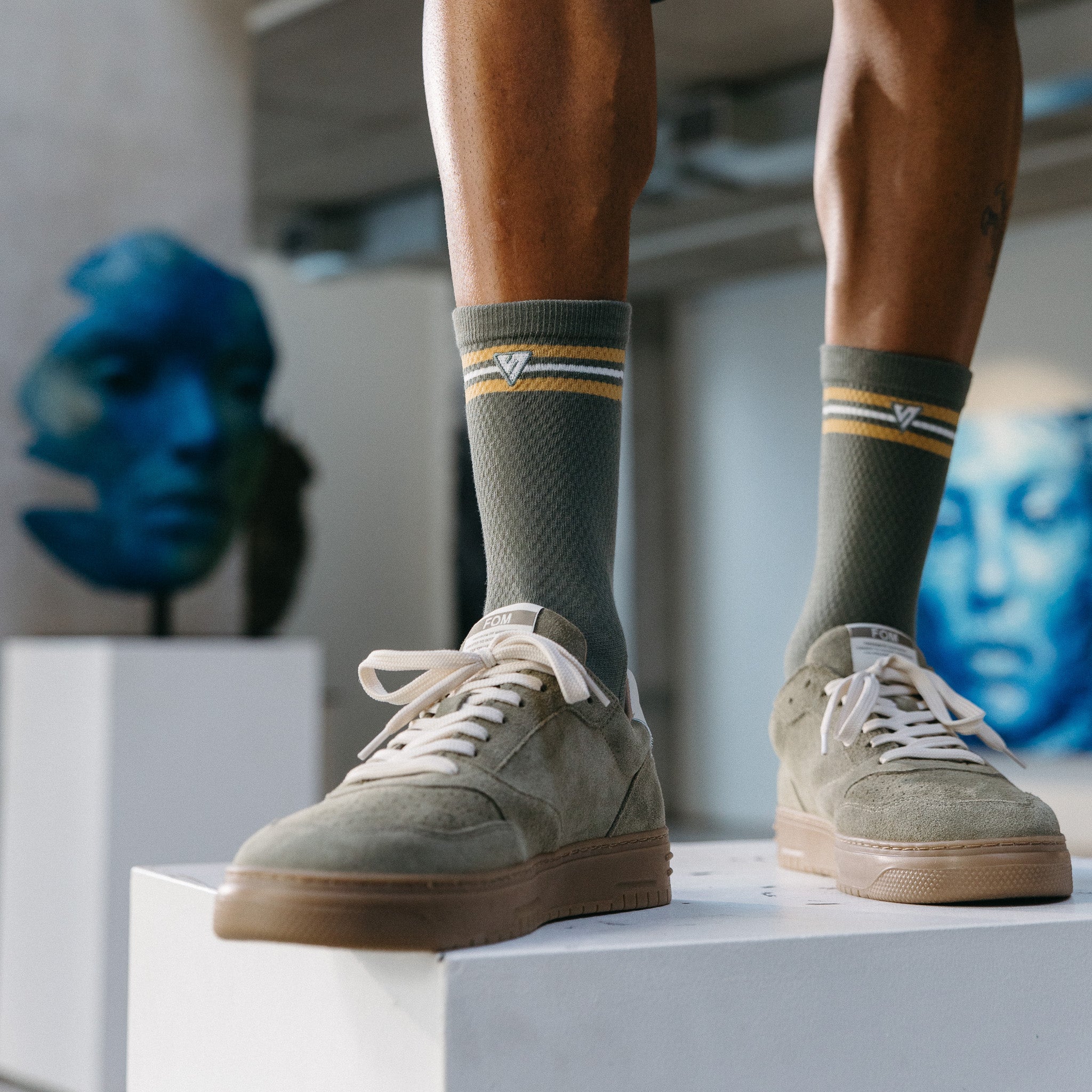 SA Supporter Lifestyle Crew Socks
