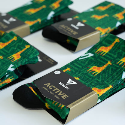 Giraffe Active Crew Socks