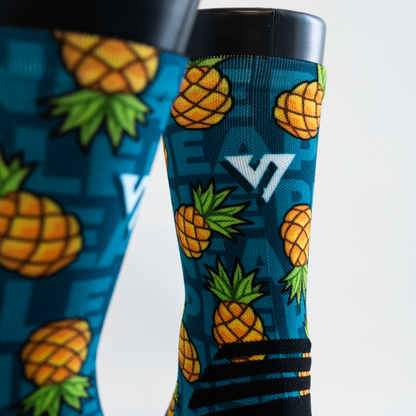 Pineapple Active Crew Socks